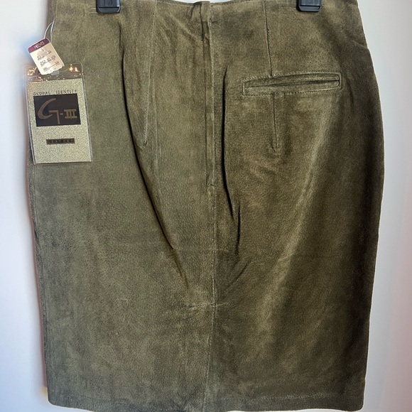NWT Global Identity G-Ill vintage leather midi skirt - Picture 9 of 14